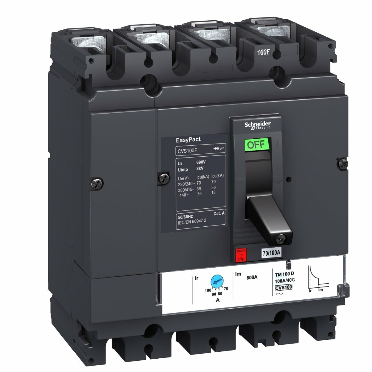 Schneider Electric LV510342 4x32A 36kA 23-32A Ayarlı TMŞ