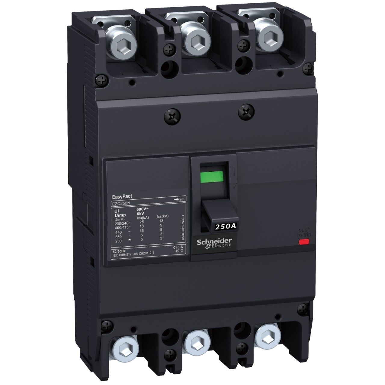 Schneider Electric EZC250H3160 3X160A 36kA Termik Manyetik Şalter