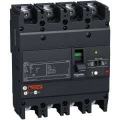 Schneider Electric EZCV250H4100 4X100A 36kA Kaçak Akım Korumalı Sabit TMŞ