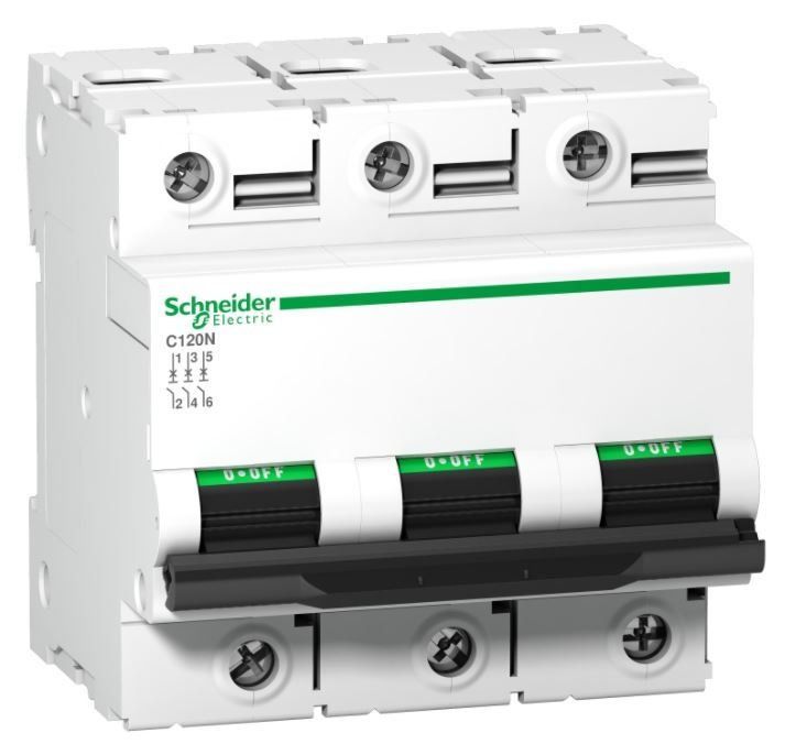 Schneider A9N18369 3x125A 10kA C Otomatik Sigorta