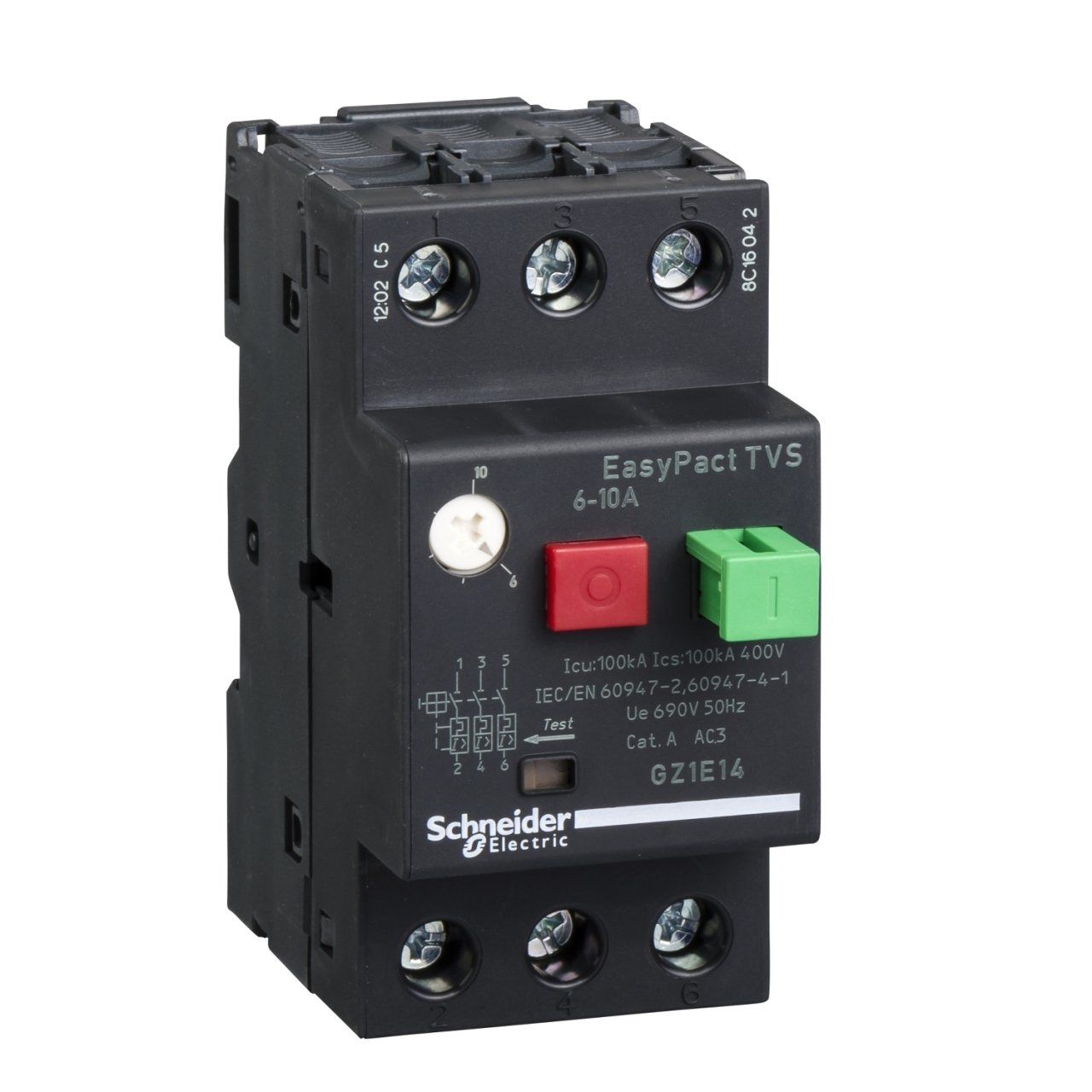 Schneider Electric GZ1E14 6.3-10A Motor Koruma Şalteri