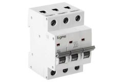 Sigma 3SM310C 3X10A 3kA C Otomatik Sigorta