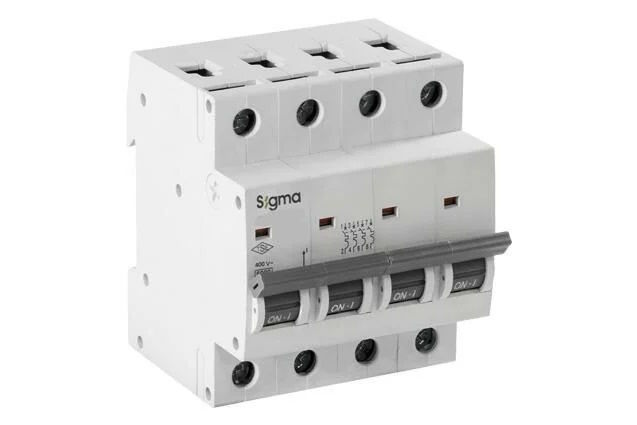 Sigma 1SMD463C 4X63A 10kA C Otomatik Sigorta