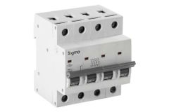 Sigma 1SMD463C 4X63A 10kA C Otomatik Sigorta