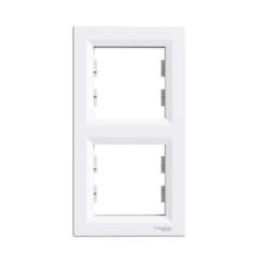 Schneider Electric EPH5810221 Asfora Beyaz İkili Dikey Çerçeve