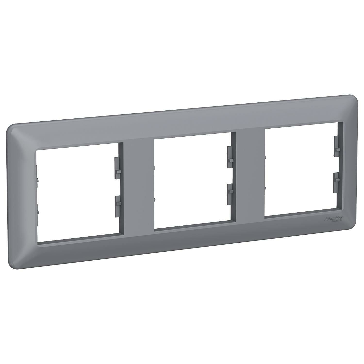 Schneider Electric EPH5805362 Asfora EM Çelik Üçlü Çerçeve