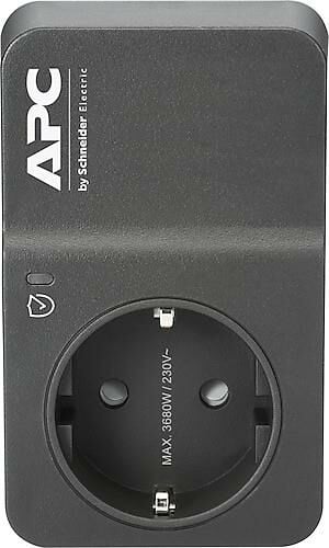 Schneider Electric PM1WB-GR Akım Korumalı Priz Siyah