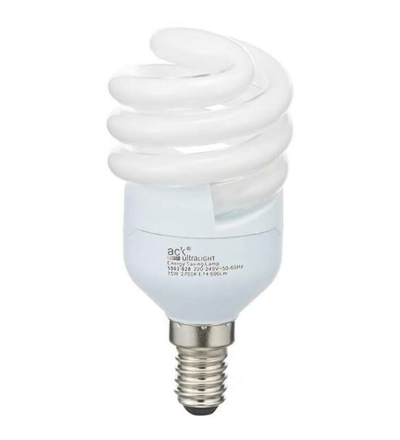 ACK 12W Tasarruflu Ampül E14 Duylu 2700K 680lm