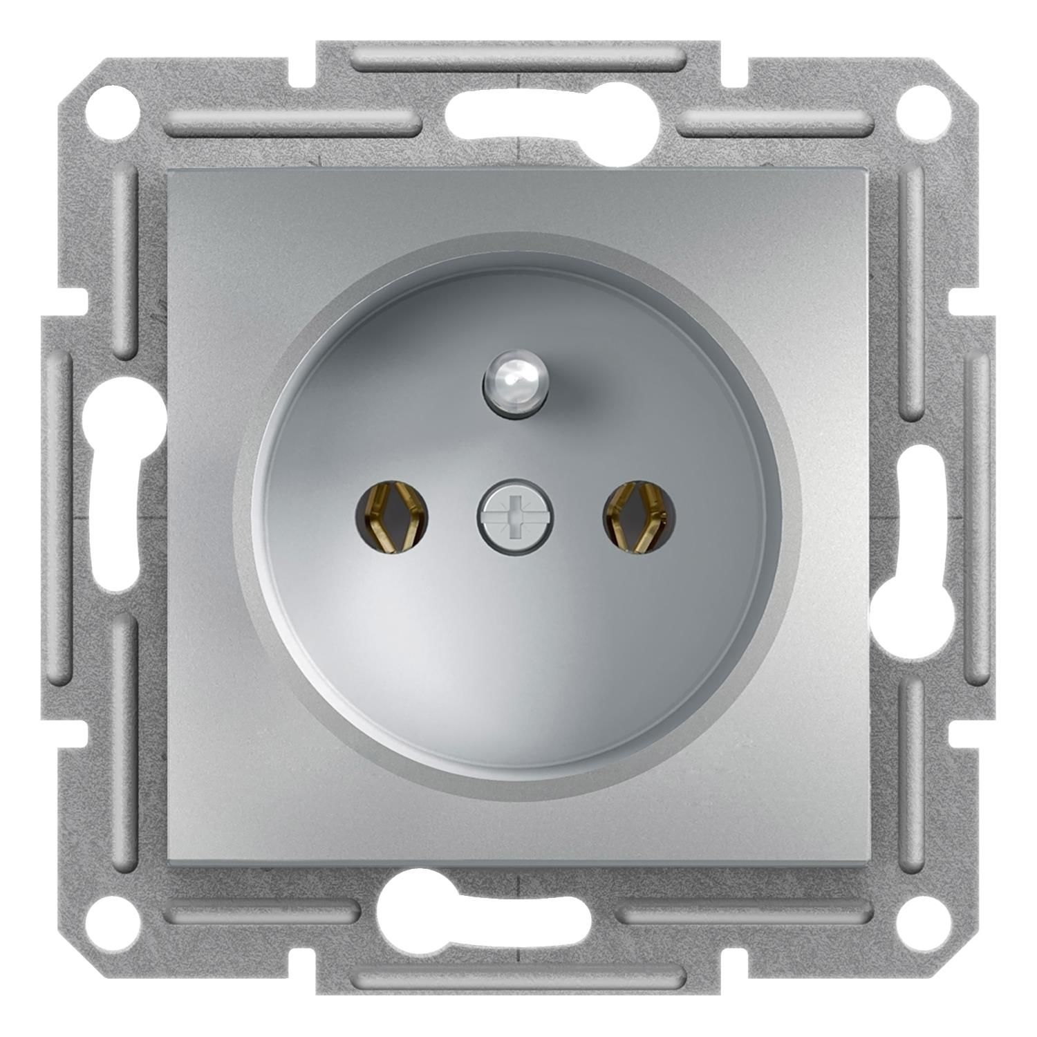 Schneider Electric EPH2800161 Asfora Alüminyum UPS Priz Çerçevesiz