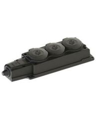 Ne-Ad 4103 Kauçuk Monofaze Üçlü Grup Priz 1X16A