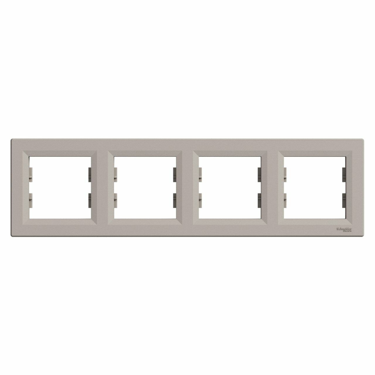 Schneider EPH5800469 Asfora Bronz Dörtlü Çerçeve