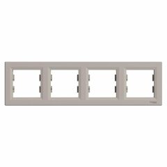 Schneider Electric EPH5800469 Asfora Bronz Dörtlü Çerçeve