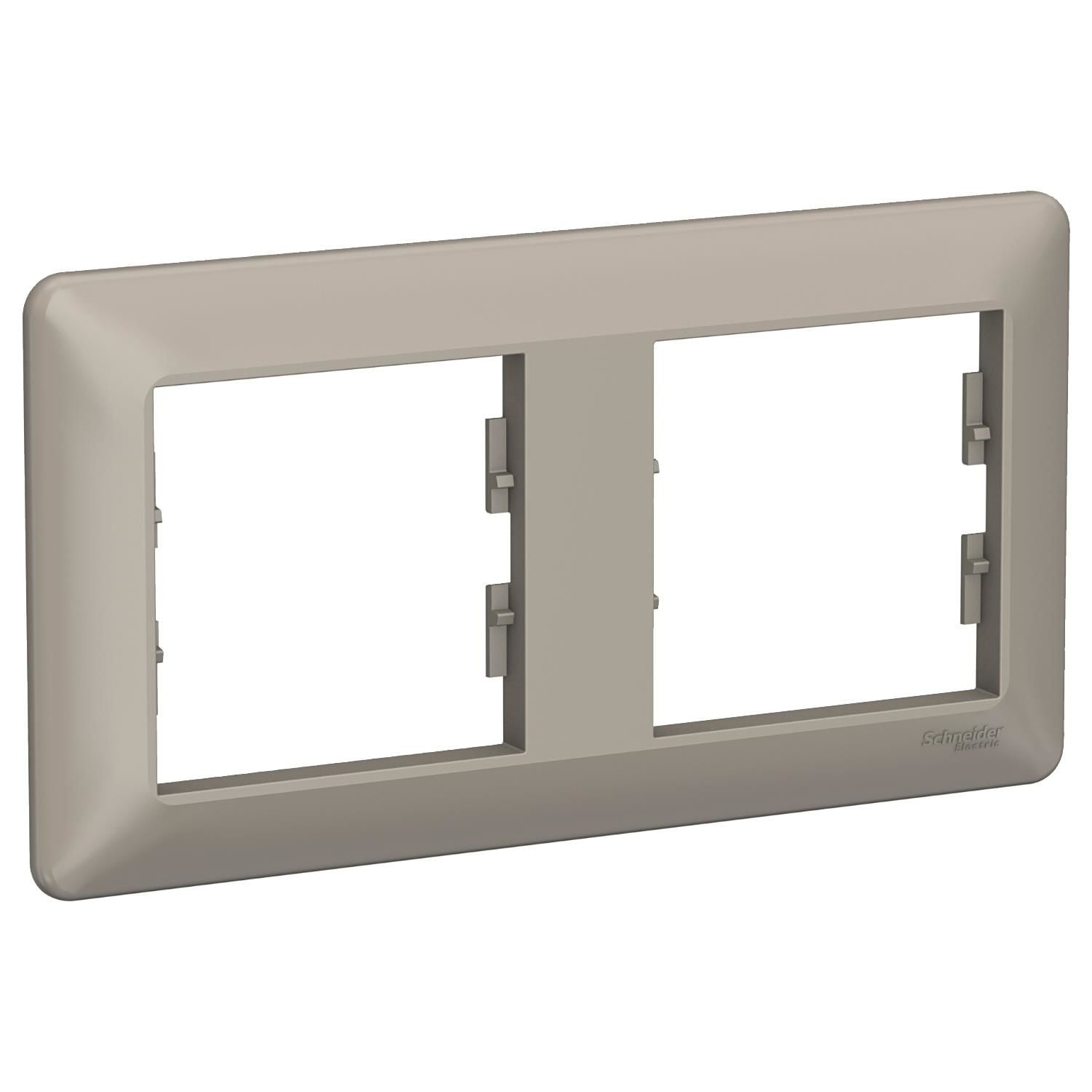 Schneider EPH5805269 Asfora EM Bronz İkili Çerçeve