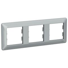 Schneider Electric EPH5805361 Asfora EM Alüminyum Üçlü Çerçeve