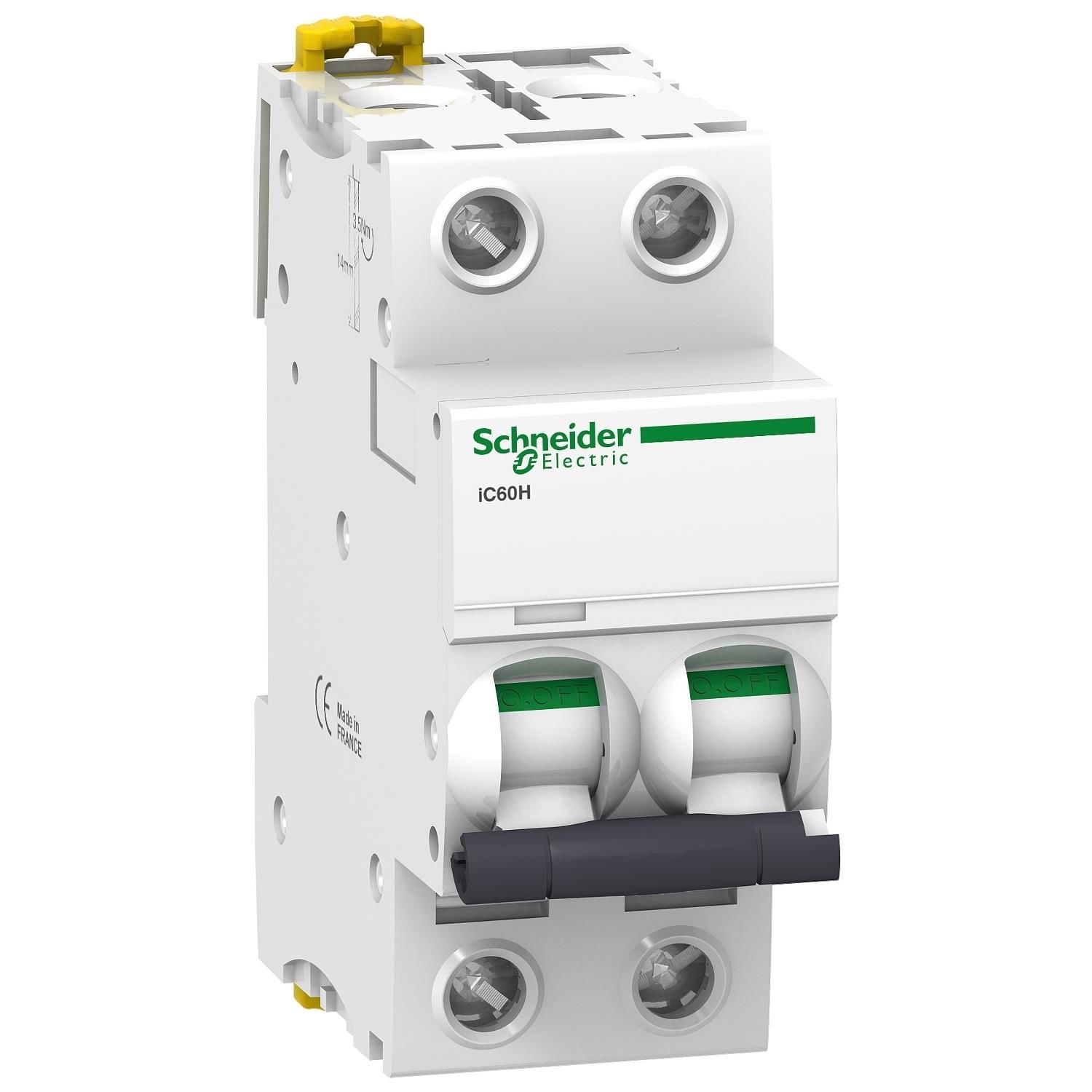 Schneider A9F84225 2x25A 10kA C Otomatik Sigorta