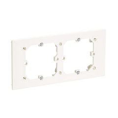 Schneider Electric ETK10186 101x50 Kanal Üstü İkili Montaj Kapağı