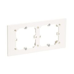 Schneider Electric ETK10181 101x50 Kanal Üstü Üçlü Montaj Kapağı