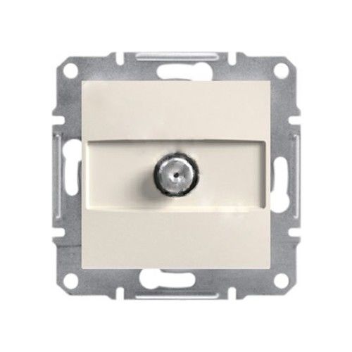Schneider Electric EPH3770123 Asfora Krem Sat Prizi Sonlu Çerçevesiz