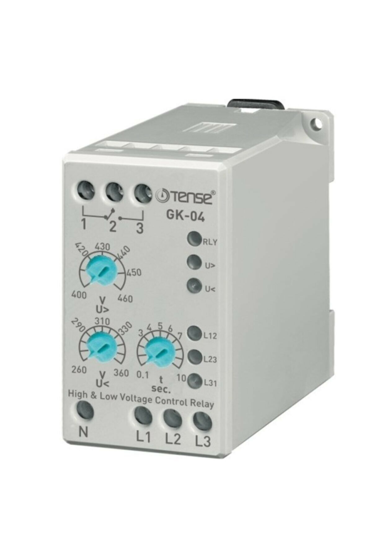 Tense GK-04 Gerilim Koruma Rölesi