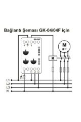 Tense GK-04 Gerilim Koruma Rölesi