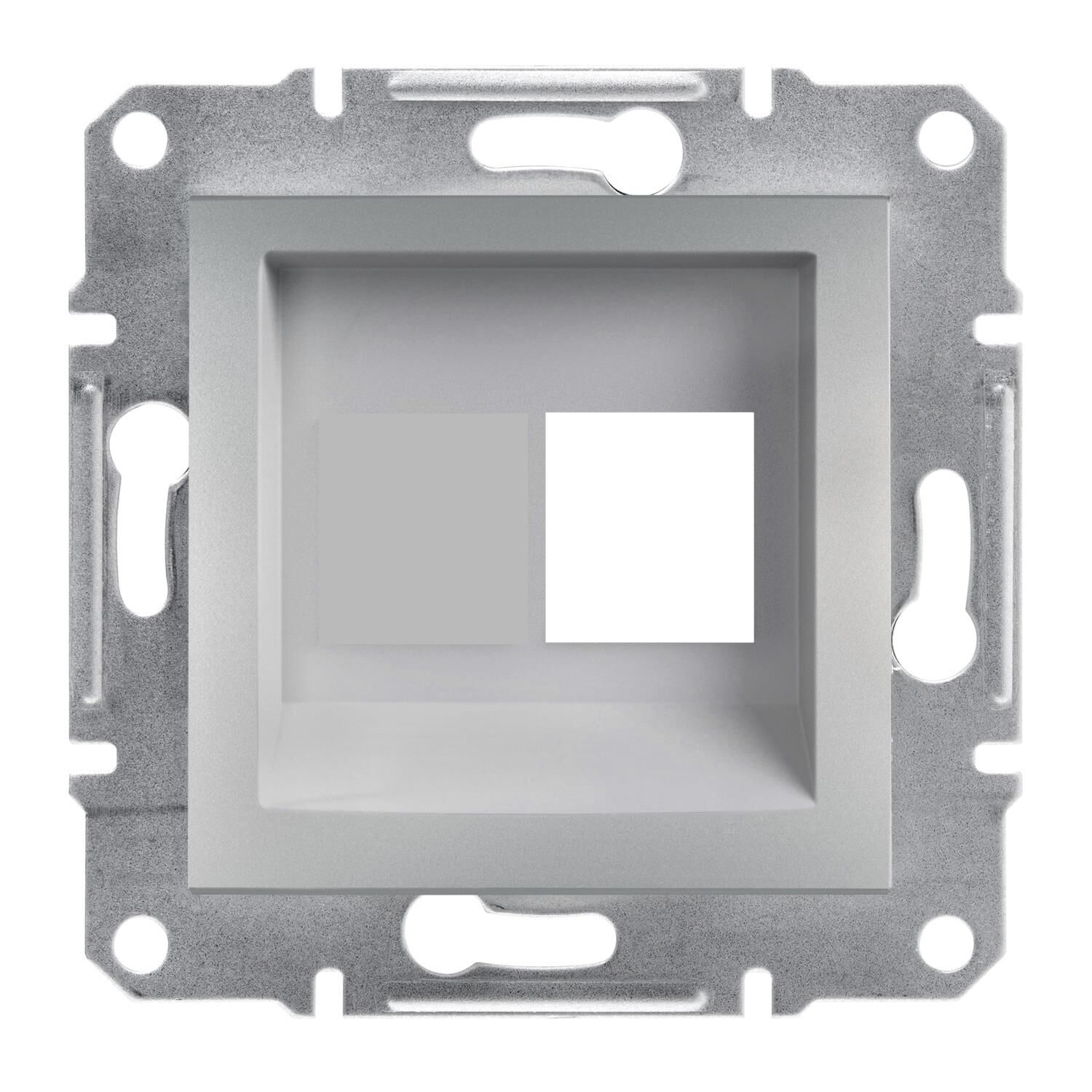 Schneider Electric EPH4300161-02 Asfora Alüminyum 1*RJ45 Konnektörsüz Çerçevesiz