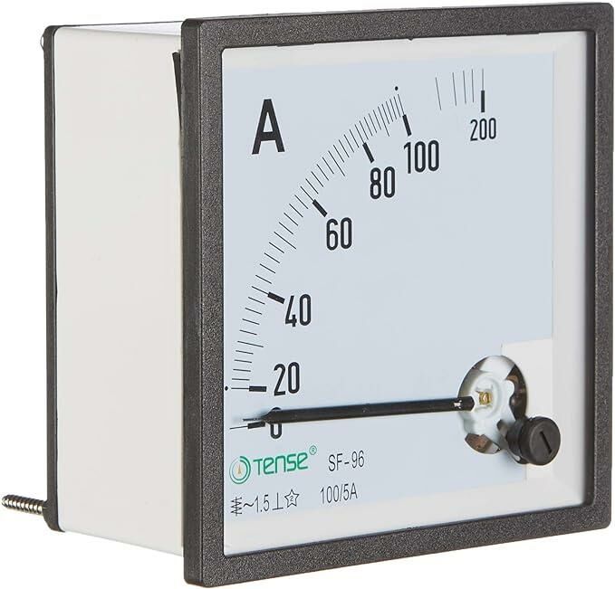 Tense 96x96 100/5A Analog Ampermetre