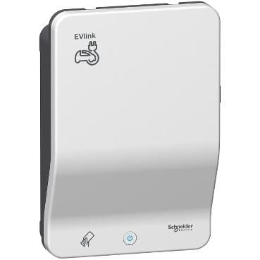 Schneider Electric EVB1A22P2RI Evlink 7/22kW RFID Kartlı Kablosuz Araç Şarj Cihazı