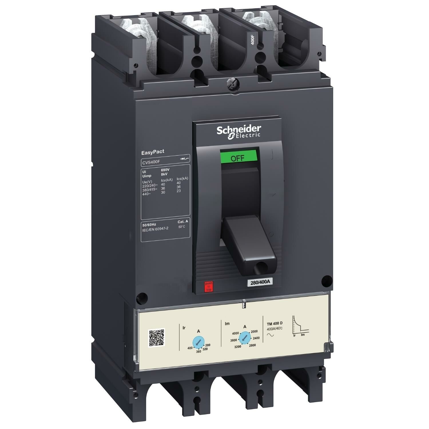 Schneider Electric LV540306 3x400A 25kA 280-400A Ayarlı TMŞ