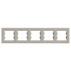 Schneider Electric EPH5800569 Asfora Bronz Beşli Çerçeve