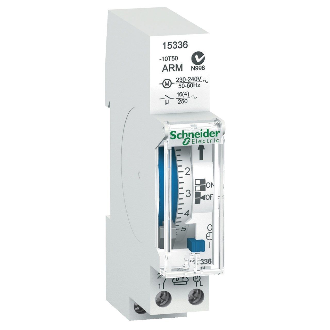 Schneider Electric 15336 16A Mekanik Zaman Saati