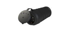 Ne-Ad 4002 Kauçuk Topraklı Dişi Fiş 1x16A