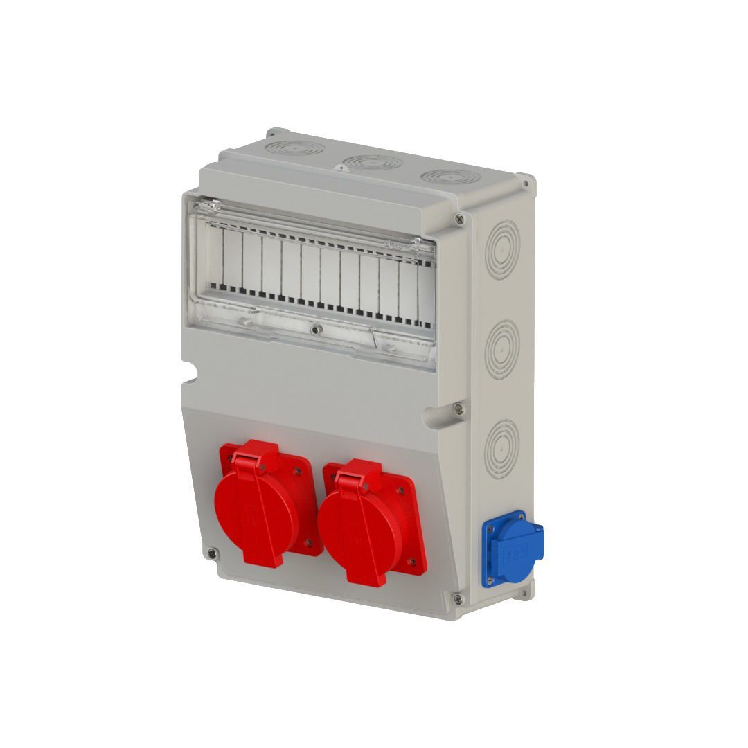 Ne-Ad 5002 Kombinasyon Prizi 2 Adet 3x25A+ 2 Adet 1x16A