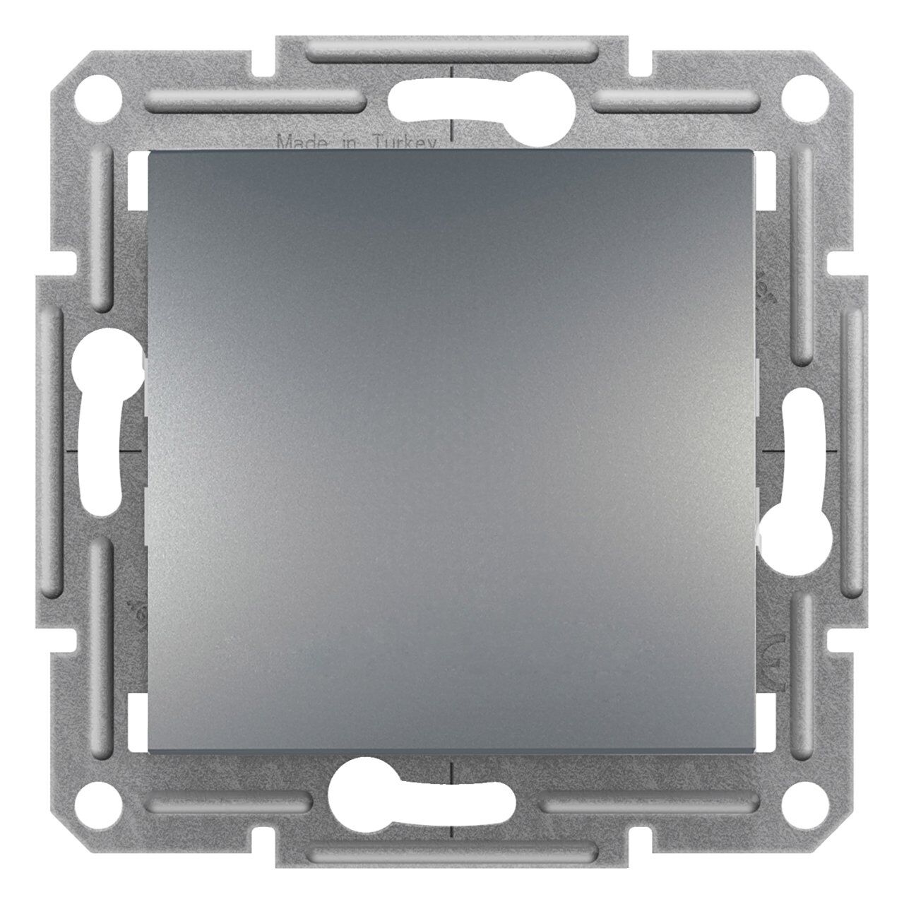 Schneider Electric EPH0100162 Asfora Çelik Anahtar Çerçevesiz