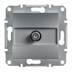 Schneider Electric EPH3700162 Asfora Çelik Sat Prizi Sonlu Çerçevesiz