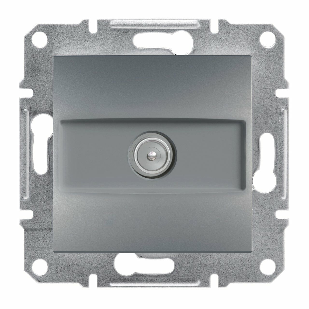 Schneider Electric EPH3200162 Asfora Çelik TV Prizi Sonlu Çerçevesiz