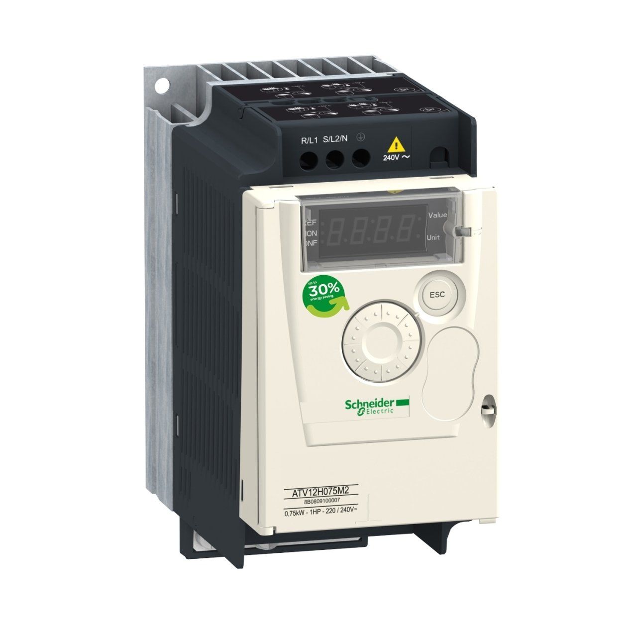 Schneider Electric ATV12H075M2 0,75kW Monofoze Hız Kontrol Cihazı İnverter