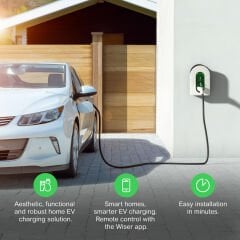 Schneider Electric EVH5A22N2S EVLİNK 22.1kW ARAÇ ŞARJ İSTASYONU T2 SOKET 1P+N/3P+N