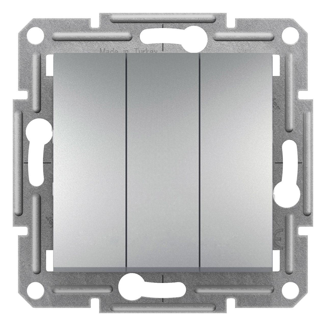 Schneider Electric EPH2100161 Asfora Alüminyum Üçlü Anahtar