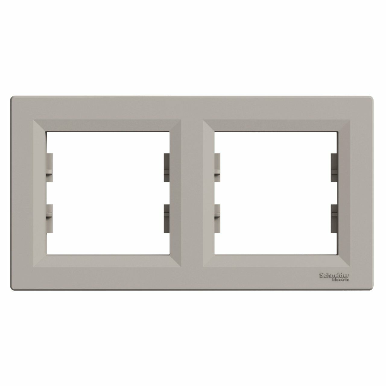 Schneider Electric EPH5800269 Asfora Bronz İkili Çerçeve Yatay