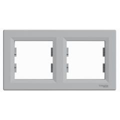 Schneider Electric EPH5800261 Asfora Alüminyum İkili Çerçeve