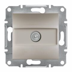 Schneider Electric EPH3200169 Asfora Bronz TV Prizi Sonlu Çerçevesiz