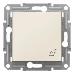 Schneider Electric EPH0870123 Asfora Krem Liht Zil İşaretli Çerçevesiz