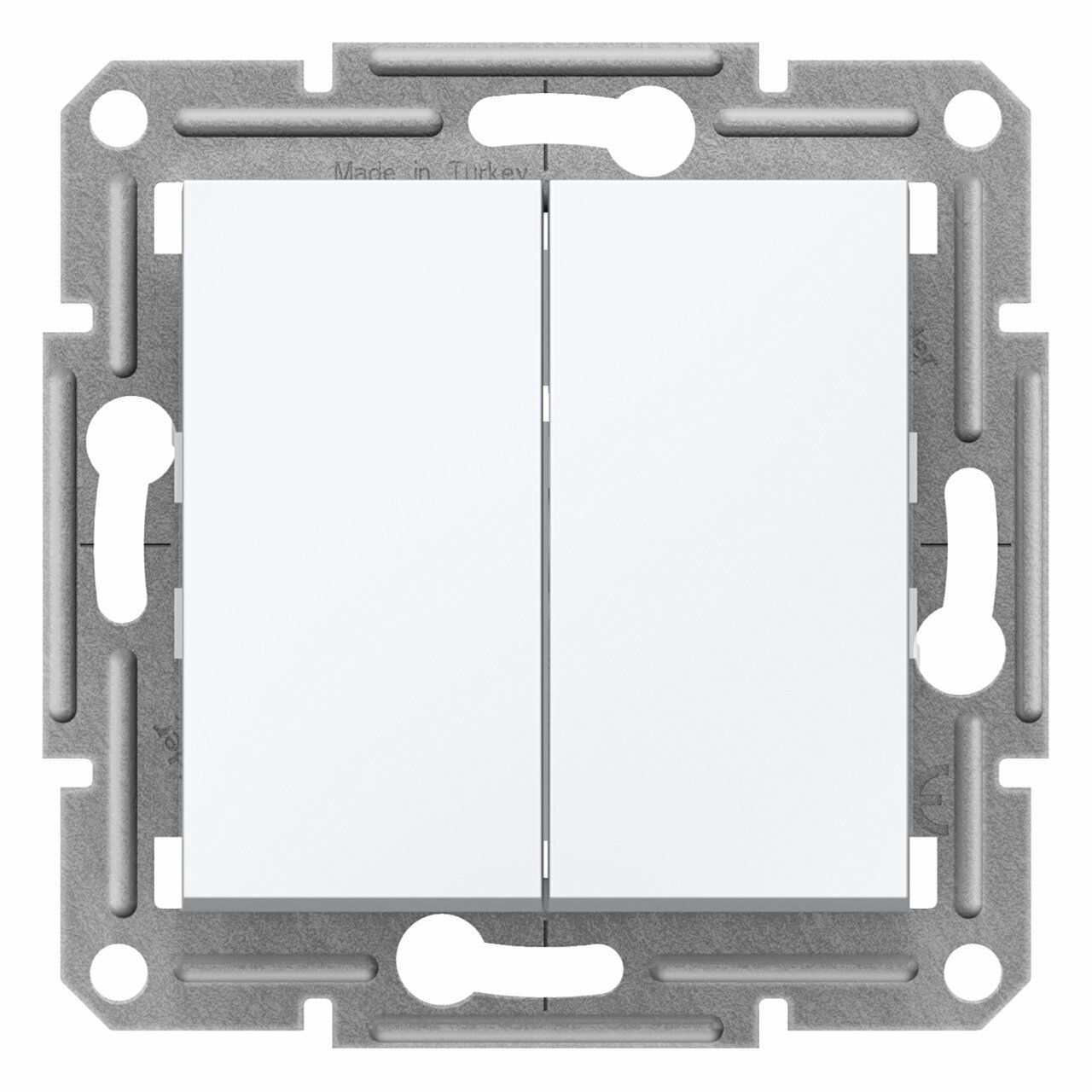 Schneider Electric EPH0370121 Asfora Beyaz Komütatör Çerçevesiz
