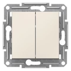 Schneider Electric EPH0370123 Asfora Krem Komütatör Çerçevesiz