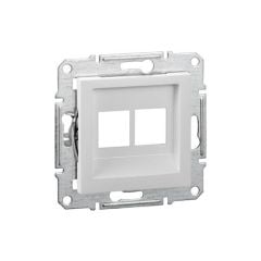 Schneider Electric EPH4470521 Asfora Beyaz 2*RJ45 Konnektörsüz Çerçevesiz